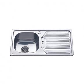 WL-8643 Square Shape Bowl Single Bowl Single Drainboard 86*43CM Kitchen Sink