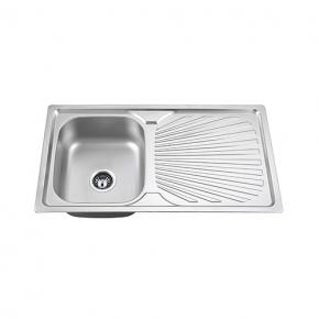 WL-9050C Elegant Brush Stain Big Capacity Bowl Stainless Steel Kitchen Sink