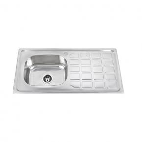 WL-10050A Modern Design Elegant Drainboard Kitchen Sink