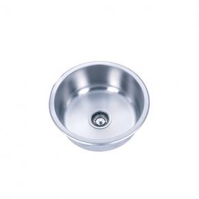 WL-R420 Organizer Sink Stainless Steel Single Bowl Round Undermount Sink